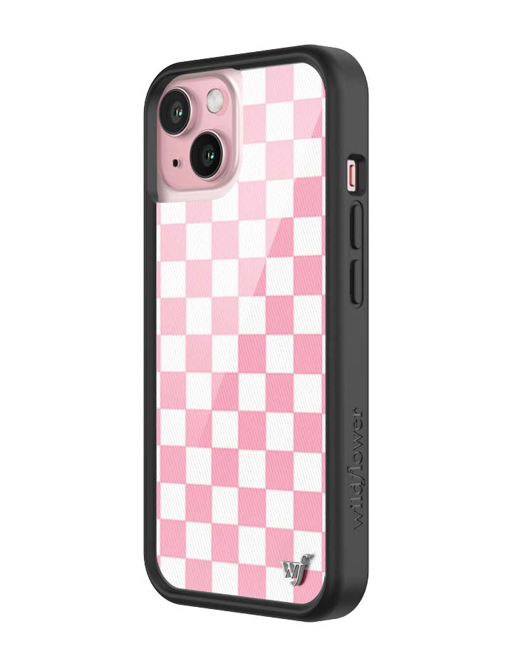 Checkers | Pink iPhone Case