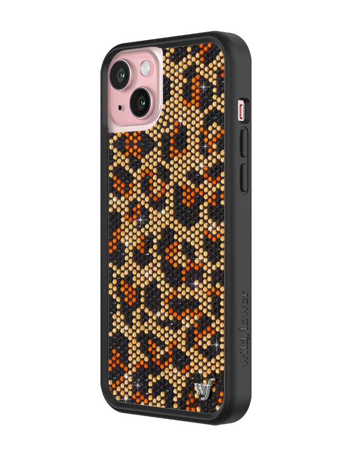 Rhinestone | Meow iPhone Case
