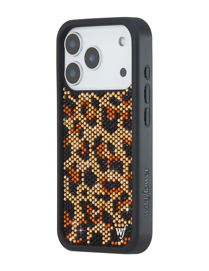 Rhinestone | Meow iPhone Case