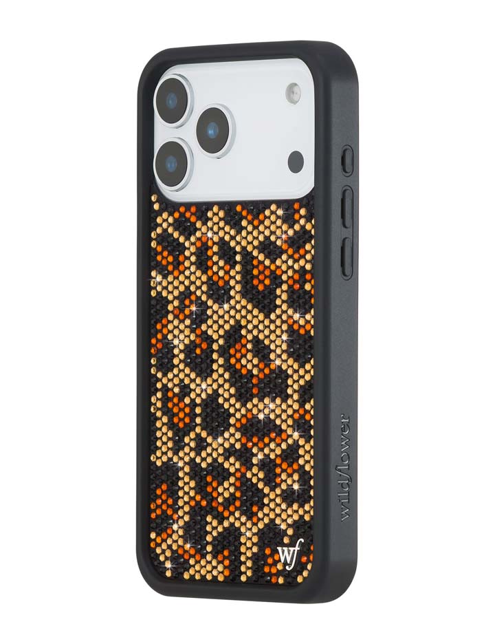 Rhinestone | Meow iPhone Case