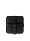 Woven Square Coasters  (Set of 4 with Holder)