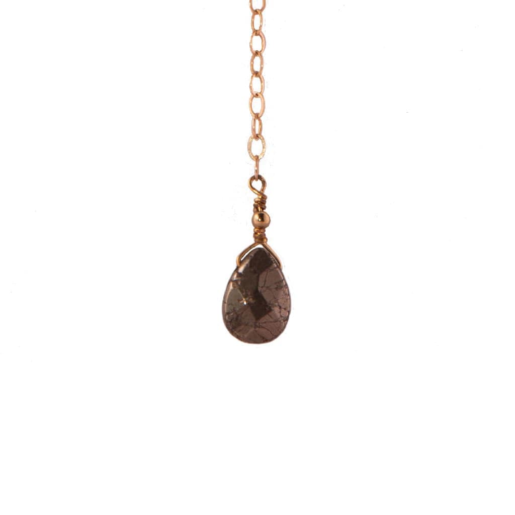 Marcilia 18K Gold Long Lariat